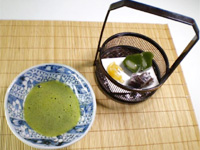 Green tea&jelly
